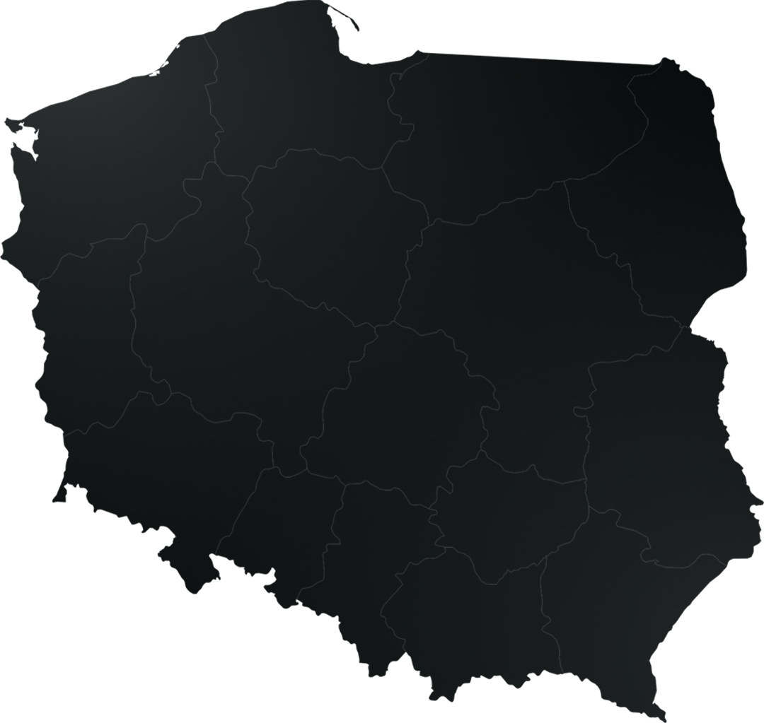 Mapa Polski